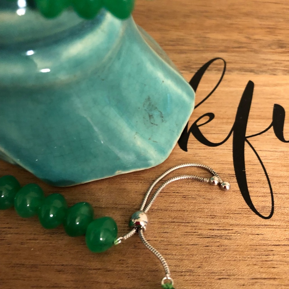 Jade Necklace and Bracelet - Picture 4 of 5